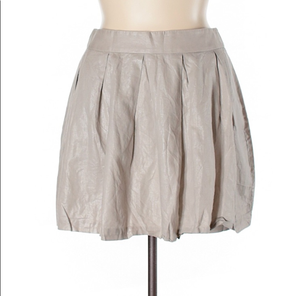 Banana Republic Pleated Shimmer Skirt